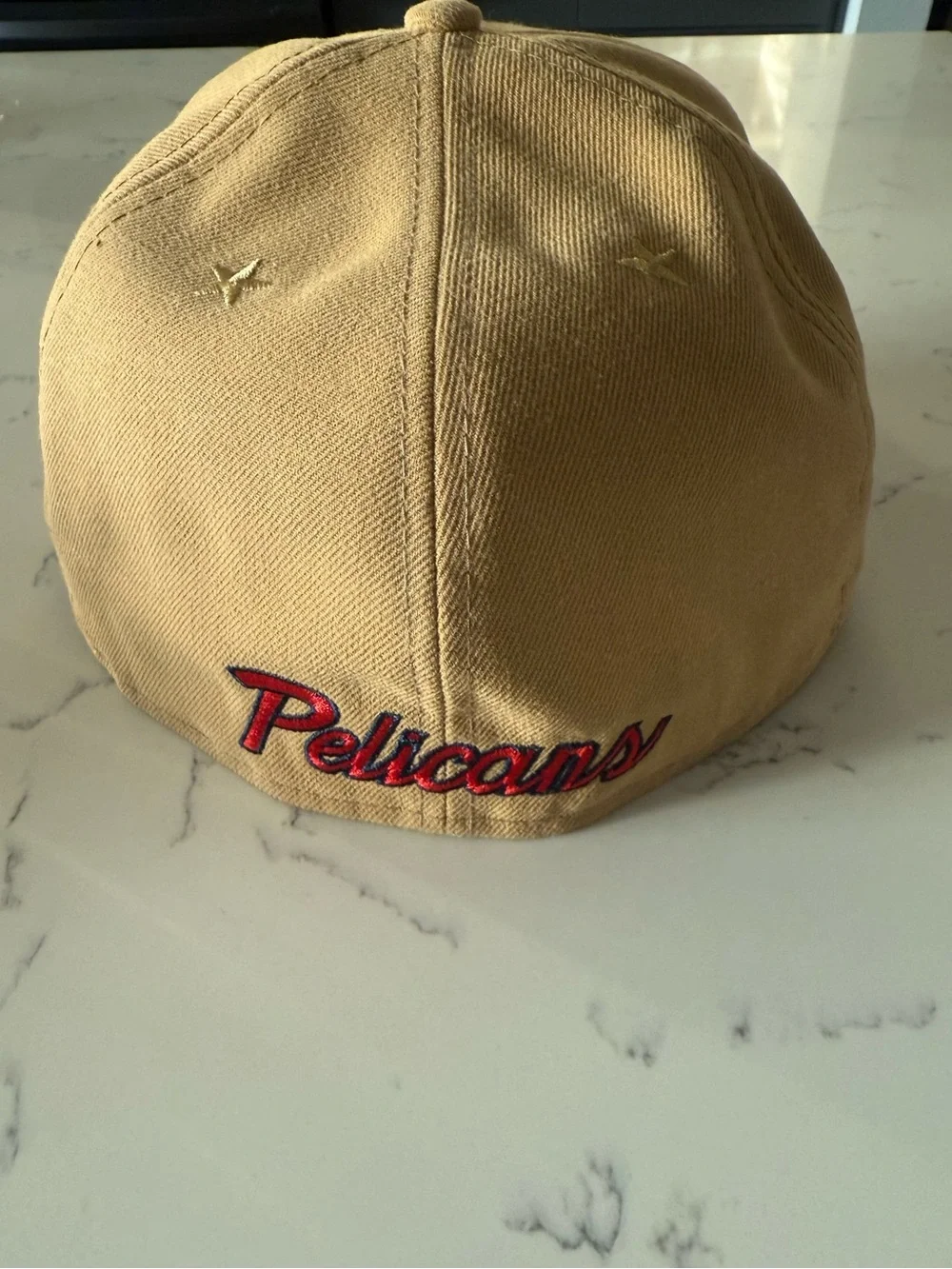 New ERA New Orleans Pelicans Jet Life Curren$y fitted hat cap 7 1/2 NBA limited